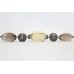 Bracelet Silver Sterling 925 Jewelry Smoky Lemon Topaz Gem Stones Women's B28